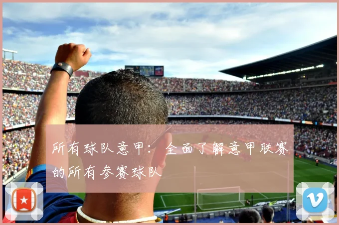 所有球队意甲：全面了解意甲联赛的所有参赛球队